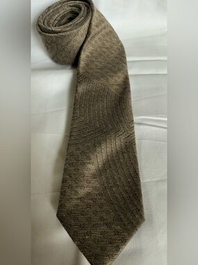 BBB Men’s Textured Brown  Tie 52’ x 3